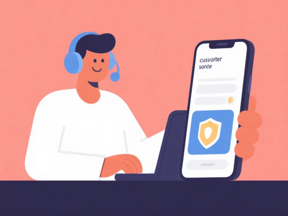 账户安全与帮助指引示意图